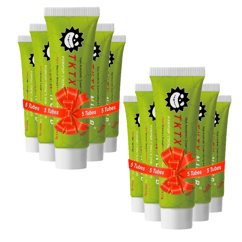 TKTX Numbing Cream / 10 Tube Set (Buy 10 get 5 FREE)