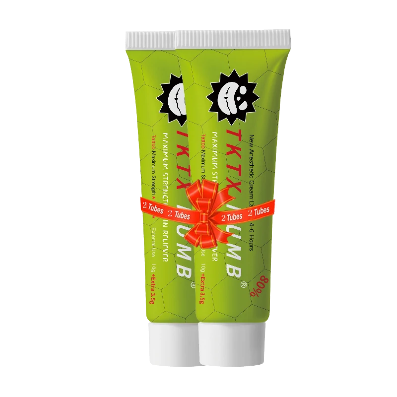TKTX Numbing Cream 2 Tube Set (Buy 2 get 1 FREE)