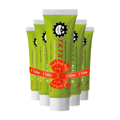 TKTX Numbing Cream 5 Tube Set (Buy 5 get 3 FREE)